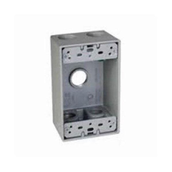 Mulberry Weatherproof boxes WP ALUM BOX 5H1/2" W/LUG 30215 Zoro